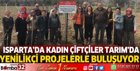 Kadın çiftçilere tarımda yenilikler 
