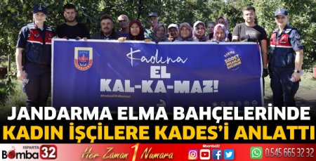 Kadın işçilere KADES uygulaması anlatıldı