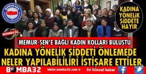 KADINA YÖNELİK ŞİDDETİ HAYIR