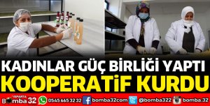 KADINLAR GÜÇ BİRLİĞİ YAPTI, KOOPERATİF KURDU