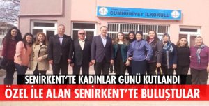 KADINLAR GÜNÜ ETKİNLİĞİNE KATILDILAR