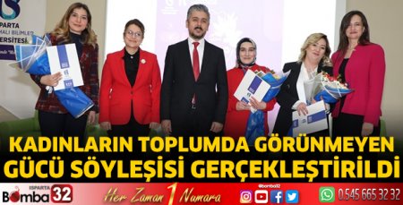 Kadınların Toplumda Görünmeyen Gücü” söyleşisi gerçekleştirildi