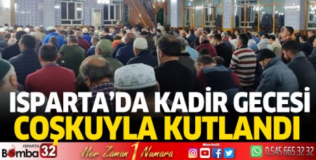 Kadir Gecesi coşkuyla kutlandı