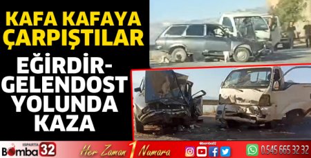 Kafa kafaya çarpıştılar 