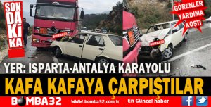 KAFA KAFAYA ÇARPIŞTILAR