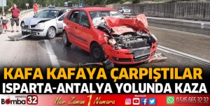Kafa kafaya çarpıştılar