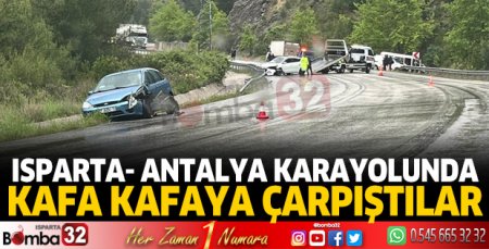 Kafa kafaya çarpıştılar