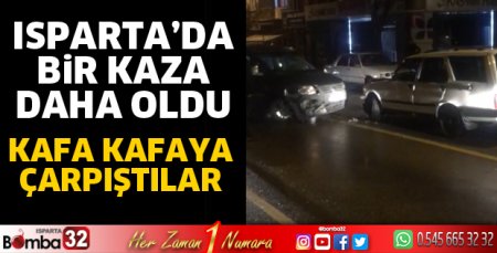 Kafa kafaya çarpıştılar