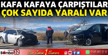 Kafa kafaya çarpıştılar