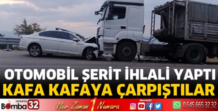 Kafa kafaya çarpıştılar