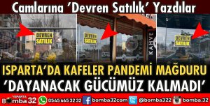 KAFELER CAMLARINA DEVREN SATILIK YAZDI  