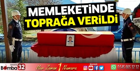 Kalbine yenik düşen polis memuru toprağa verildi
