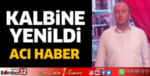 Kalbine yenildi