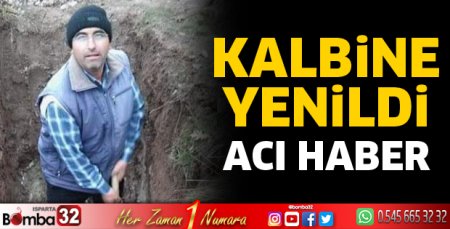 Kalbine yenildi