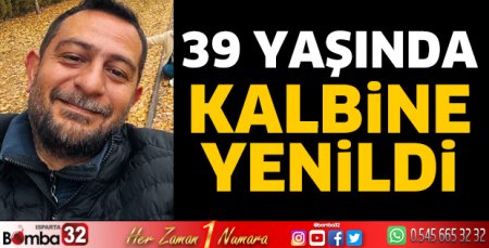 Kalbine yenildi