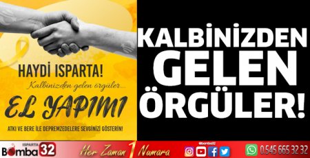 Kalbinizden gelen örgüler!