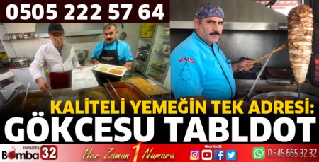 Kaliteli Yemeğin Tek Adresi GÖKCESU TABLDOT