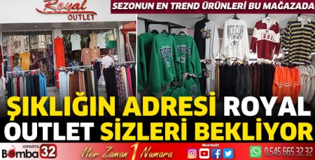 Kaliteyi ucuza arayanları adresi: Royal Outlet
