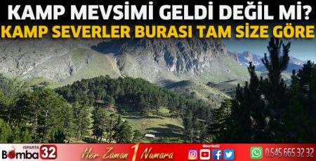 Kamp mevsimi geldi değil mi?