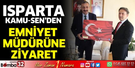 Kamu-Sen'den İl Emniyet Müdürlüğüne ziyaret