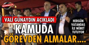 KAMUDA GÖREVDEN ALMALAR SÜRECEK