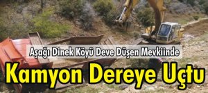 Kamyon Dereye Uçtu
