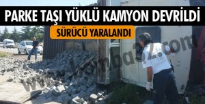 KAMYON DEVRİLDİ! 