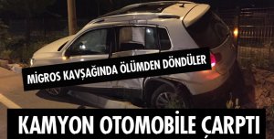 KAMYON KIRMIZI IŞIK İHLALİ YAPINCA