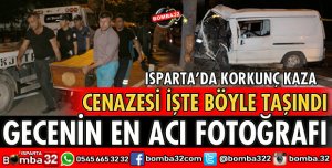 KAMYONET AĞACA ÇARPTI 1 ÖLÜ 6 YARALI