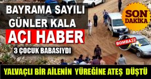 KAMYONUN ALTINDA KALDI 1 ÖLÜ