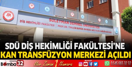 Kan Transfüzyon Merkezi açıldı