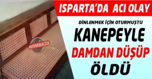 Kanepeyle Damdan Düşen Kadın Öldü