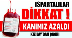 Kanımız Azalıyor