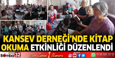 KANSEV Derneği’nde kitap okuma etkinliği düzenlendi
