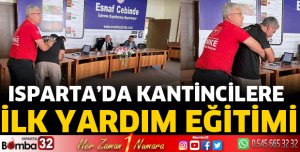 Kantincilere ilk yardım eğitimi