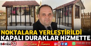 Kapalı duraklar hizmette