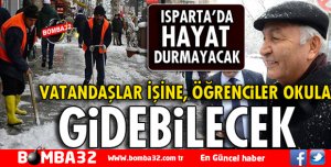 KAR TATİLİ YOK AMA BELEDİYE VAR