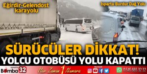 Kar yağışı sonrası kaza haberleri geliyor