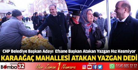 Karaağaç Mahallesi Atakan Yazgan dedi