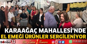 Karaağaç'ta sergi açıldı