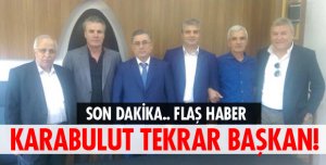 KARABULUT TEKRAR BAŞKAN