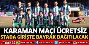KARAMAN MAÇI ÜCRETSİZ