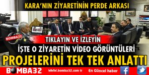 KARA'NIN BAŞKAN GÜNAYDIN’A ZİYARETİNİN PERDE ARKASI