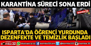 KARANTİNA SÜRECİ SONA ERDİ, YURTLAR ÖĞRENCİLER İÇİN HAZIRLANIYOR