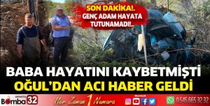 Karaöz'de meydana gelen kazadan acı haber