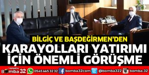 KARAYOLLARI GENEL MÜDÜRÜNÜ ZİYARET ETTİLER
