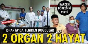 KARDEŞİNE BÖBREĞİNİ VERDİ!