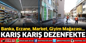 KARIŞ KARIŞ DEZENFEKTE