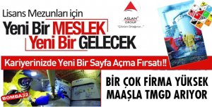 KARİYERİNİZE YENİ BİR SAYFA AÇMA FIRSATI