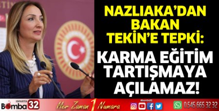 Karma eğitim tartışmaya açılamaz